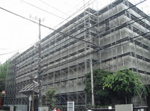 仮設足場工事